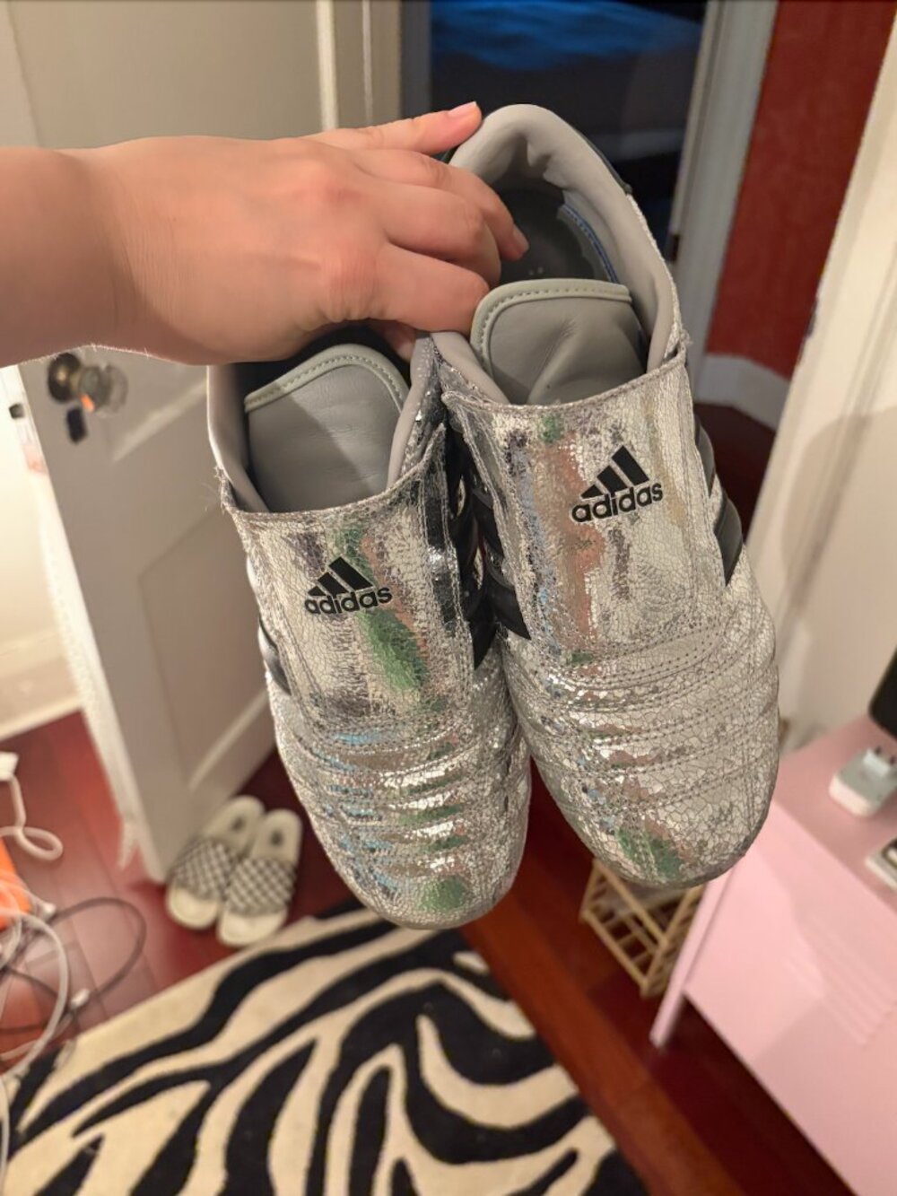 Adidas Taekwondo Sneakers - Silver
